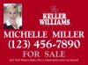 real estate photo sign panel, 24ga steel 18"x24"