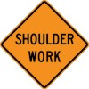 W21-5 Shoulder Work-Temporary Traffic Control Sign