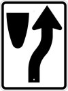 R4-7 Keep Right (Symbols)-Regulatory Traffic Sign