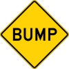 W8-1 Bump-Warning Sign
