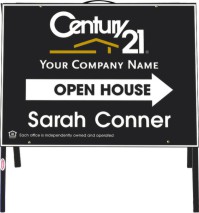 Century 21 18"X24" AGENT OPEN HOUSE POLY LITE TENT UNIT