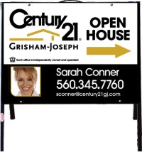 Century 21 18"X24"  PHOTO OPEN HOUSE POLY LITE TENT UNIT-WHITE BACKGROUND
