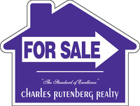 Charles Rutenberg Realty 18"X24" 4MM CORRUGATED PLASTIC FOR SALE PANELS