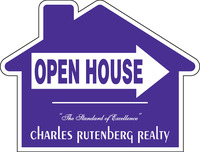 Charles Rutenberg Realty 18"x24" 4MM CORRUGATED PLASTIC OPEN HOUSE