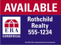 ERA 36"X48" 3MM OMEGABOND COMMERCIAL SIGN