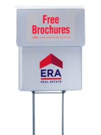 ERA WHITE CORRUGATED PLASTIC ECONO YARDBOX & STAKE