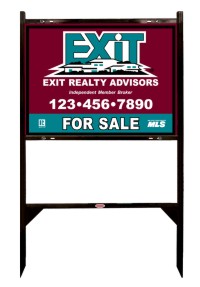 EXIT 18"X24" 24 GAUGE STEEL GIBRALTAR UNIT