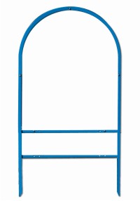 Prudential 30X24 ARC TOP 1-INSERT BLUE FRAME