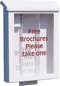 Realty Executives WHITE PLASTIC YARDBOX