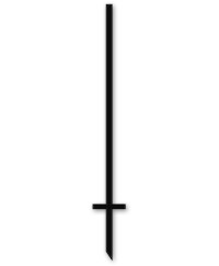 United Country 48" #1 STAKE-BLACK