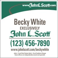 John L. Scott 24"x24" .150 POLYETHYLENE PANEL WITH GROMMETS