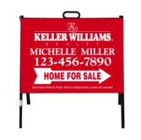 Keller Williams 18"X24" HOME FOR SALE STEEL TENT UNIT