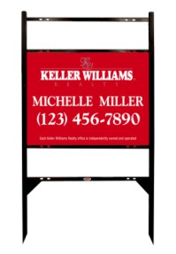 Keller Williams 18"X24" 24 GA STEEL THOR 2-INSERT UNIT WITH BLACK FRAME