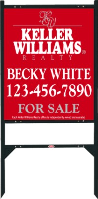 Keller Williams 30"X24" 24 GA STEEL GIBRALTAR UNIT