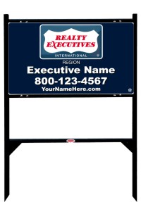Realty Executives 18"X30" 24 GAUGE STEEL GIBRALTAR UNIT