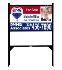 RE/MAX 18"X30" REFLECTIVE PHOTO GIBRALTAR UNIT