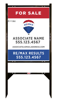 RE/MAX 30"X24" REMAX COLLECTION STEEL GIBRALTAR UNIT