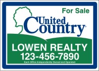 United Country 20"X28" 24 GAUGE STEEL PANEL