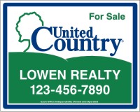 United Country 24"x30" 24 GAUGE STEEL PANEL