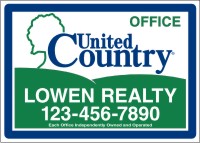United Country 20"X28" 24 GAUGE STEEL OFFICE PANEL
