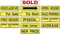Weichert Realtors® 6"X24" 24 GA STEEL STOCK RIDER