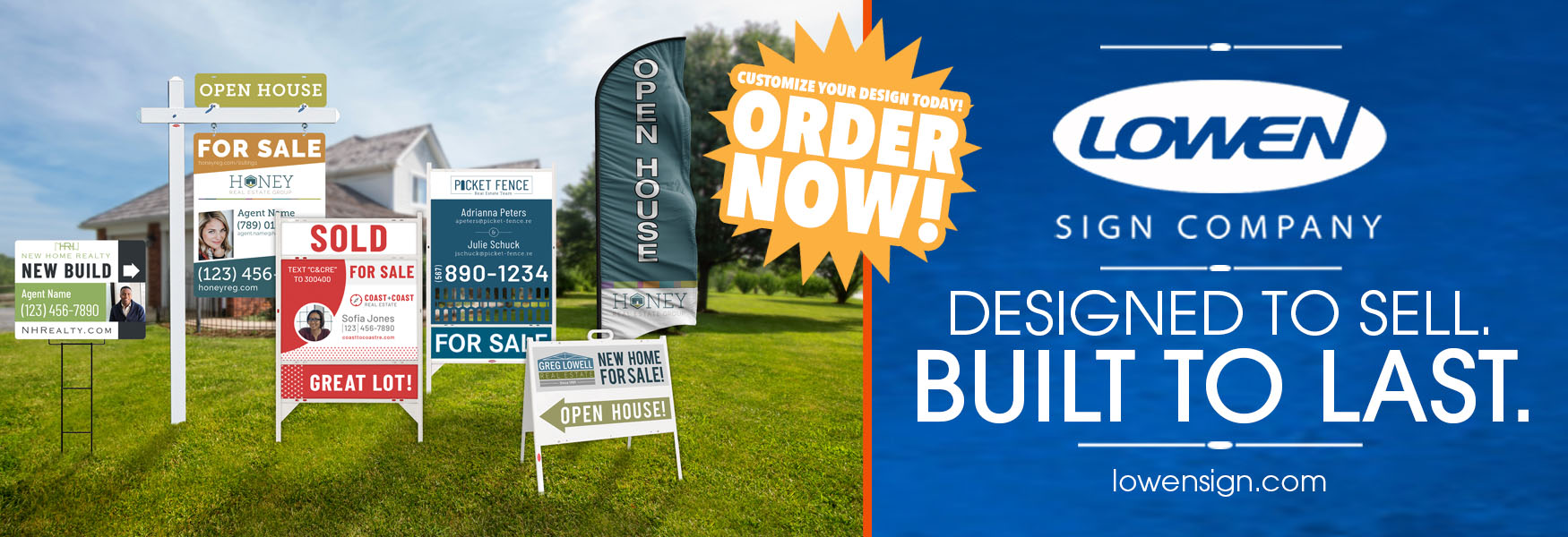 Custom Real Estate Signs That Build Your Brand