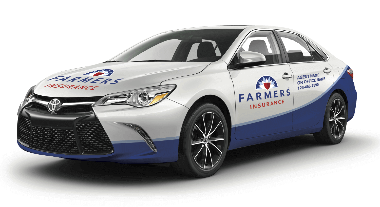 Insurance vehicle wrap