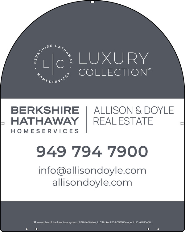 Arc Top Office Sign Panel, 30"H X 24", Steel