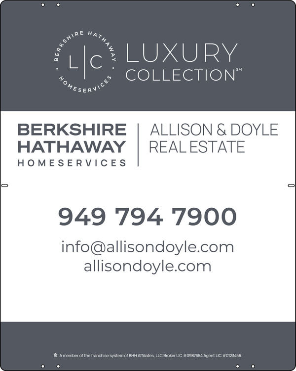 Office Sign Panel, 30"H X 24", Steel