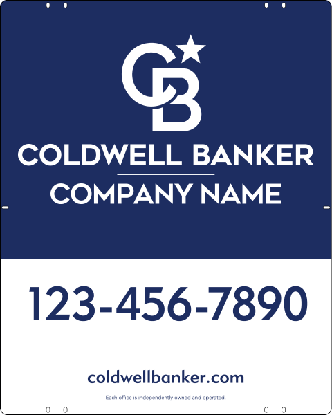 Office Sign Panel, 30"H X 24"W, Poly