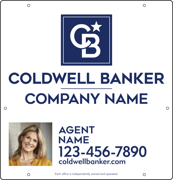 Reflective Agent Photo Hanging Sign Panel, 25"H X 24"W, 3mm Aluminum Composite