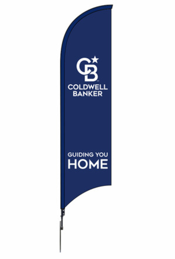 Coldwell Banker® Real Estate FEATHER FLAG AND POLE, 12foot 25279