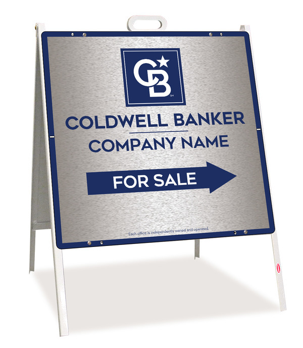A-Frame And Office For Sale Sign Panel Unit, 24"H X 24"W, .090 Poly