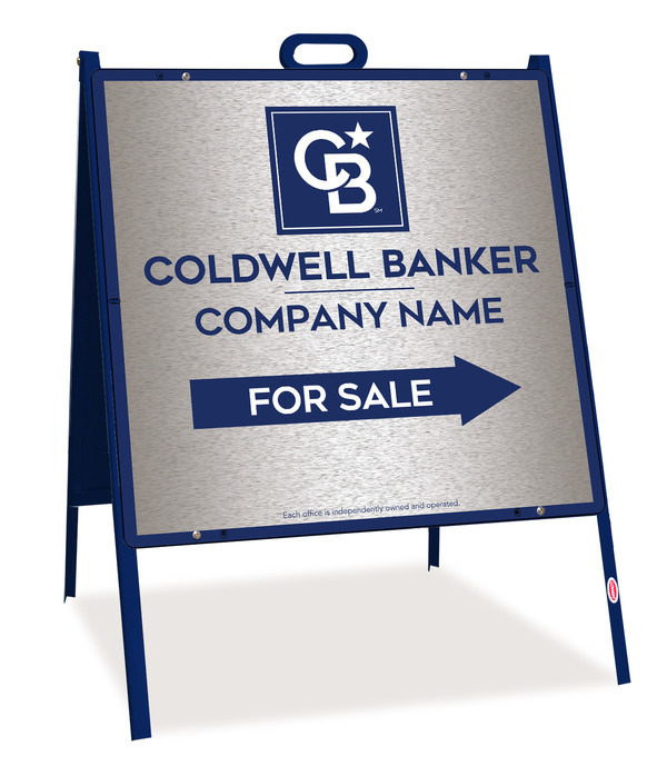 A-Frame And Office For Sale Sign Panel Unit, 24"H X 24"W, .090 Poly