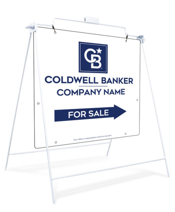 Swinging A-Frame And Office For Sale Sign Panel Unit, 24"H X 24"W, Steel