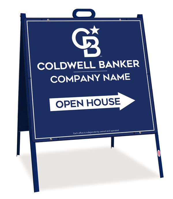 A-Frame And Office Open House Sign Panel Unit, 24"H X 24"W, .090 Poly