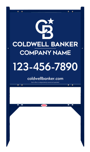 Angle Iron Frame W/ 2 Rider Inserts And Office Sign Panel Unit, 24"H X 24"W, 3mm Aluminum Composite