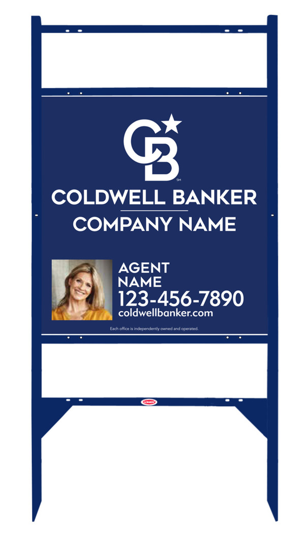 Angle Iron Frame W/ 2 Rider Inserts And Reflective Agent Photo Sign Panel Unit, 25"H X 24"W, 3mm Aluminum Composite