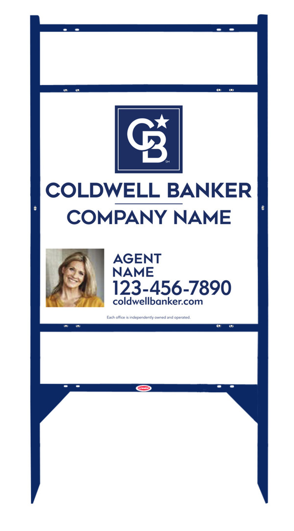 Angle Iron Frame W/ 2 Rider Inserts And Reflective Agent Photo Sign Panel Unit, 25"H X 24"W, 3mm Aluminum Composite