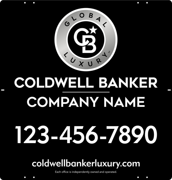 Office Sign Panel, 25"H X 24"W, 3mm Aluminum Composite