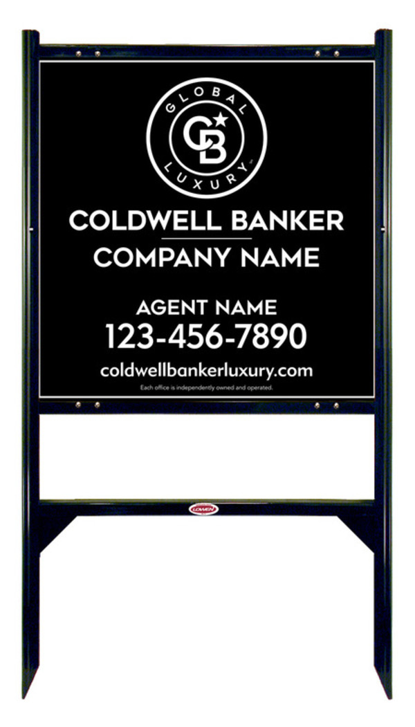 Angle Iron Frame And Reflective Agent Sign Panel Unit, 24"H X 24"W, .040 Aluminum