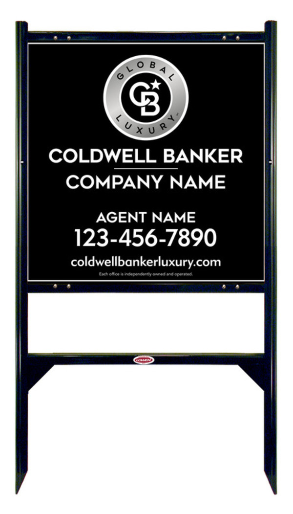 Angle Iron Frame And Reflective Agent Sign Panel Unit, 24"H X 24"W, .040 Aluminum