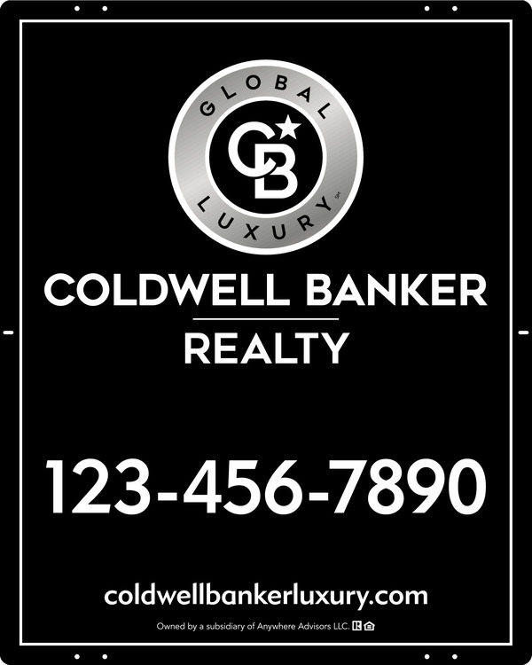 Reflective Office Sign Panel, 30"H X 24"W, 3mm Aluminum Composite