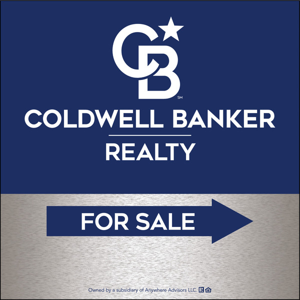 Directional Office For Sale Sign Panel, 24"H X 24"W, 4mm Corrugated