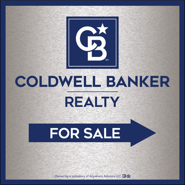 Directional Office For Sale Sign Panel, 24"H X 24"W, 4mm Corrugated