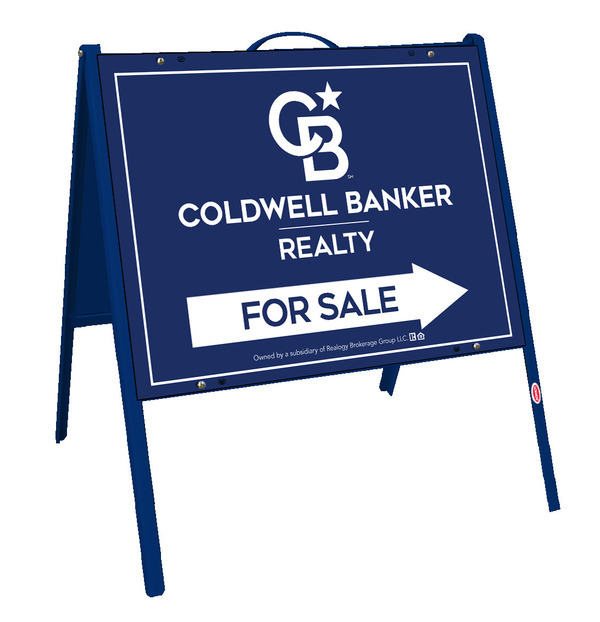 A-Frame And Office For Sale Sign Panel Unit, 18"H X 24"W, .050 Poly
