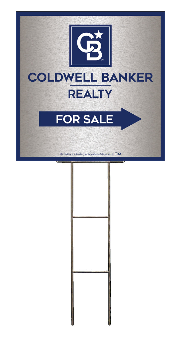 Wire H-Stake And Office For Sale Sign Panel Unit, 24"H X 24"W, 4mm Corrugated