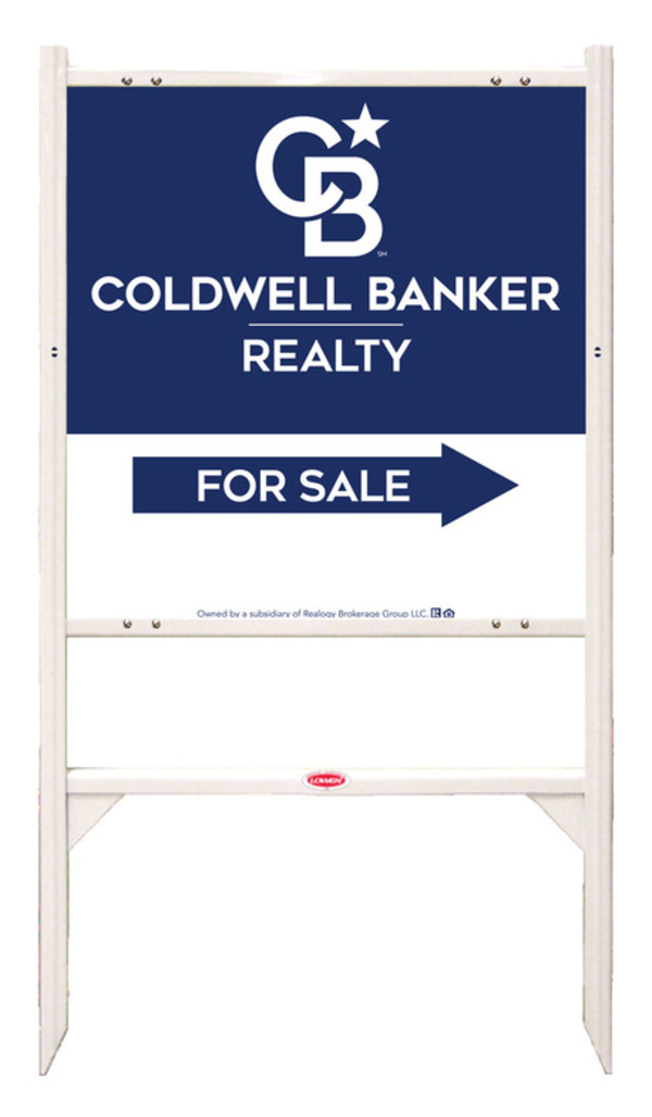 Angle Iron Frame And Office For Sale Sign Panel Unit, 24"H X 24"W, Steel