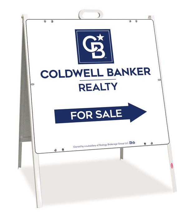 A-Frame And Office For Sale Sign Panel Unit, 24"H X 24"W, .090 Poly