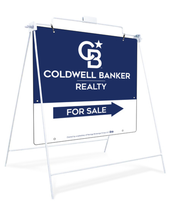 Swinging A-Frame And Office For Sale Sign Panel Unit, 24"H X 24"W, Steel